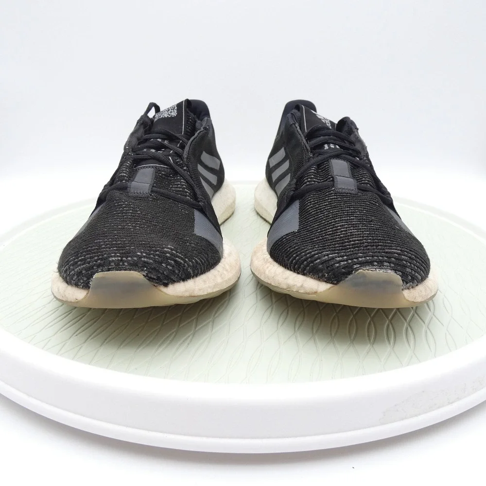 Adidas Senseboost GO Mens Running Shoes Black Grey EG0960 Size 13